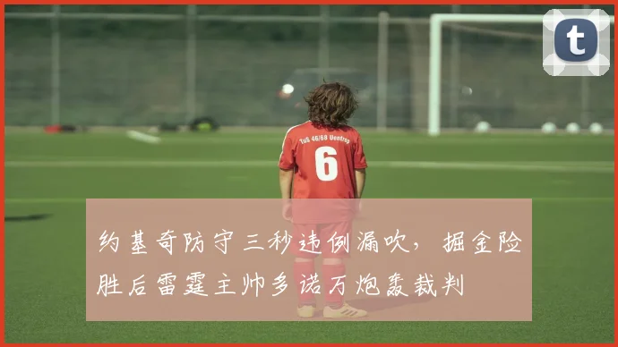 约基奇防守三秒违例漏吹，掘金险胜后雷霆主帅多诺万炮轰裁判